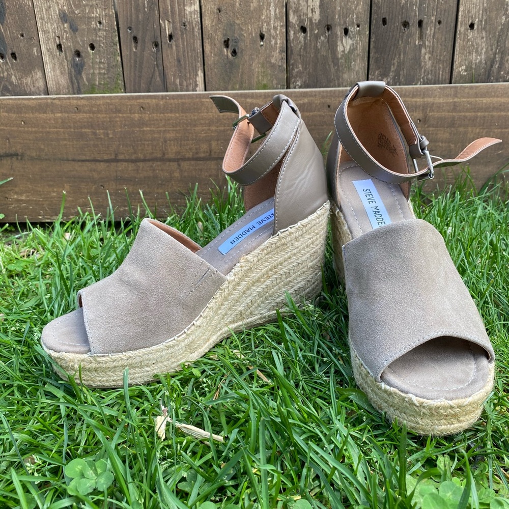 Steve Madden Espadrille Wedge Sandals